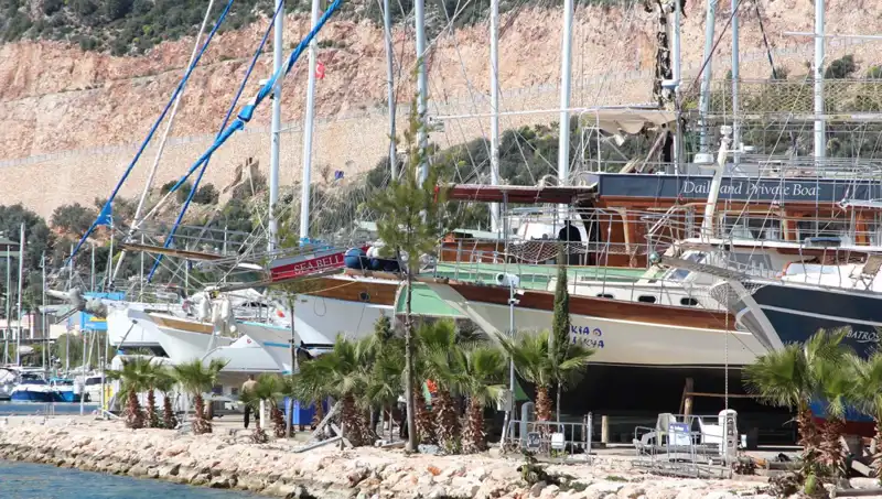 Kaş'ta Gezi Tekneleri Yeni Sezona Hazırlanıyor!