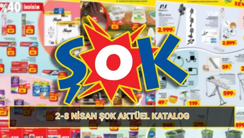 ŞOK 2-8 Nisan Kataloğu: Temizlik ve Elektrikli Ürünlerde Kaçırılmayacak Fırsatlar!