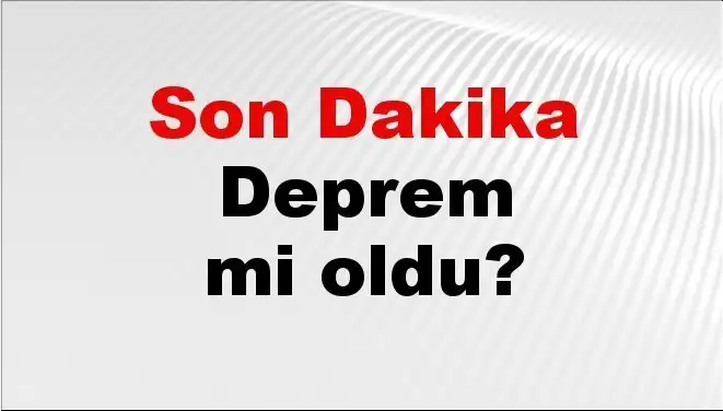 Osmaniye'de Deprem Gerçeği: Son Gelişmeler ve Ayrıntılar