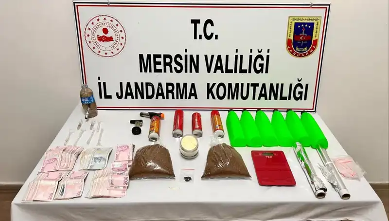 Mersin’de Uyuşturucu Ticareti Yapan Şebekeye Büyük Operasyon